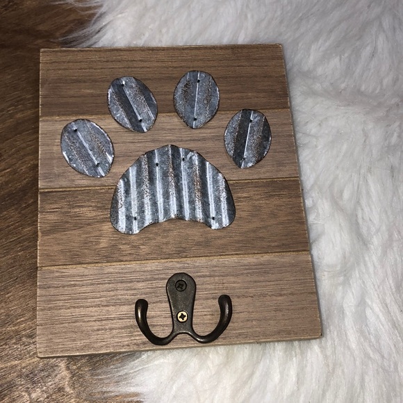Other - Hobby Lobby cute pet/dog paw print leash holder